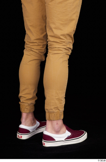 Pablo brown trousers calf dressed red sneakers 0006.jpg